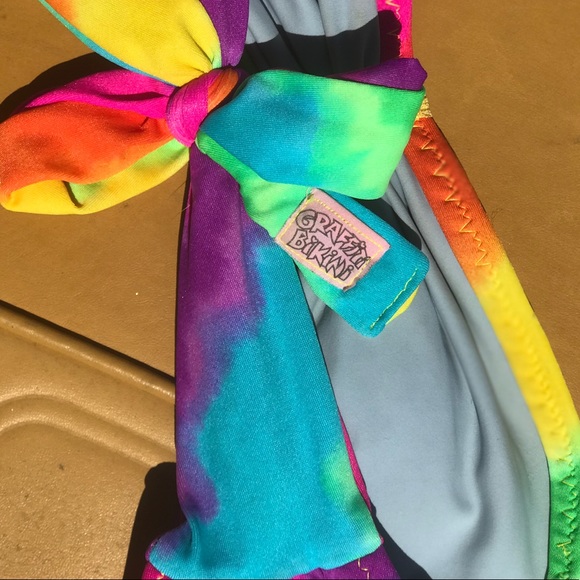 Tie Dyed Bikini Top - Picture 5 of 5